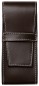 Preview: Schreibgeräteetui TRIO CAMBRIDGE Top Grain Leder dunkelbraun